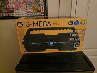G-Mega Bluetooth Wireless Speaker – Brand New