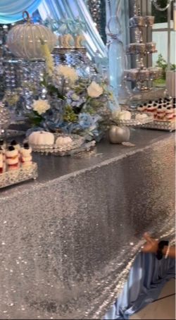 Tablecloth Mantel Lentejuelas
