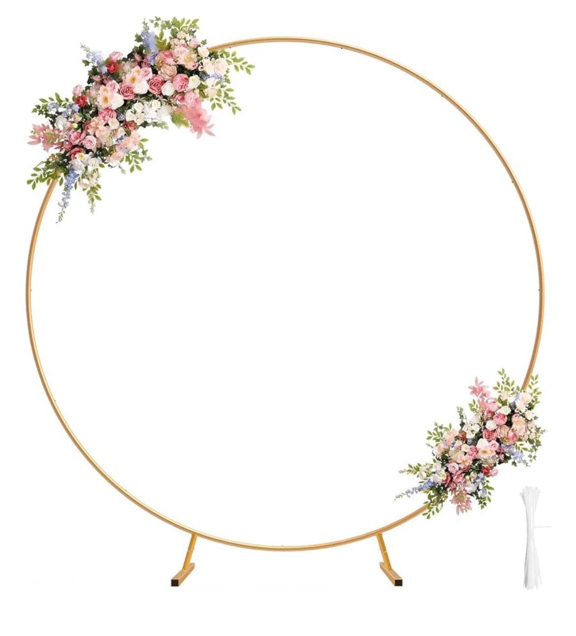 Round Gold Arch 7.2ft