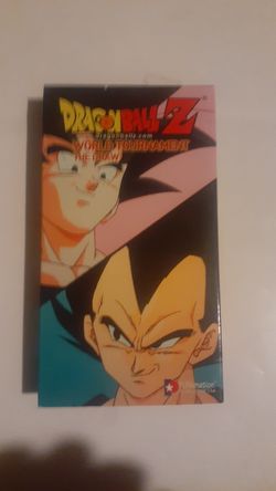 Dragon Ball Z World Tournament The Draw VHS tape