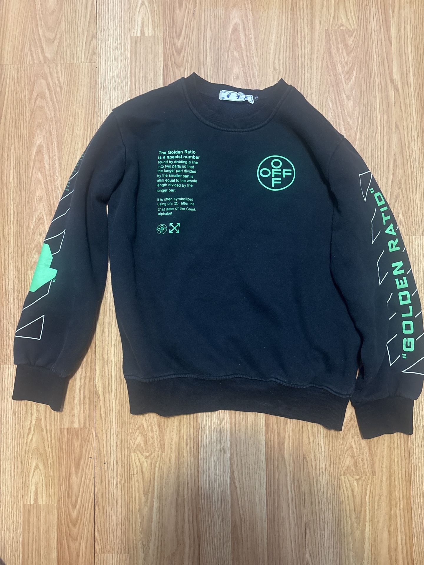 Off White “Golden Ratio” Size L