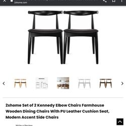 Kennedy Elbow Chairs Farmhouse 