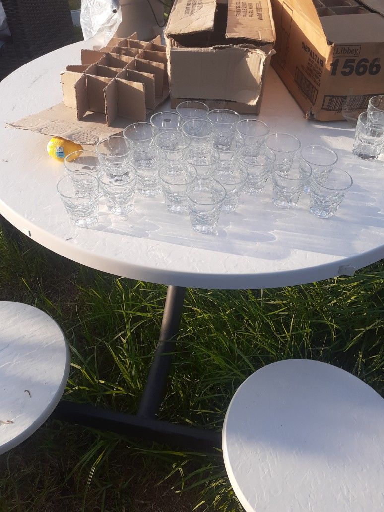 Gibraltar Glass Cups $2