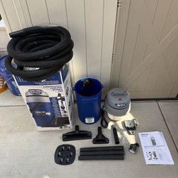 (New) Shop-Vac 3.5 Gallon 4.0 Peak HP Hangup Wet/Dry Vacuum, 1.25 Inch Diameter x 20’ Hose