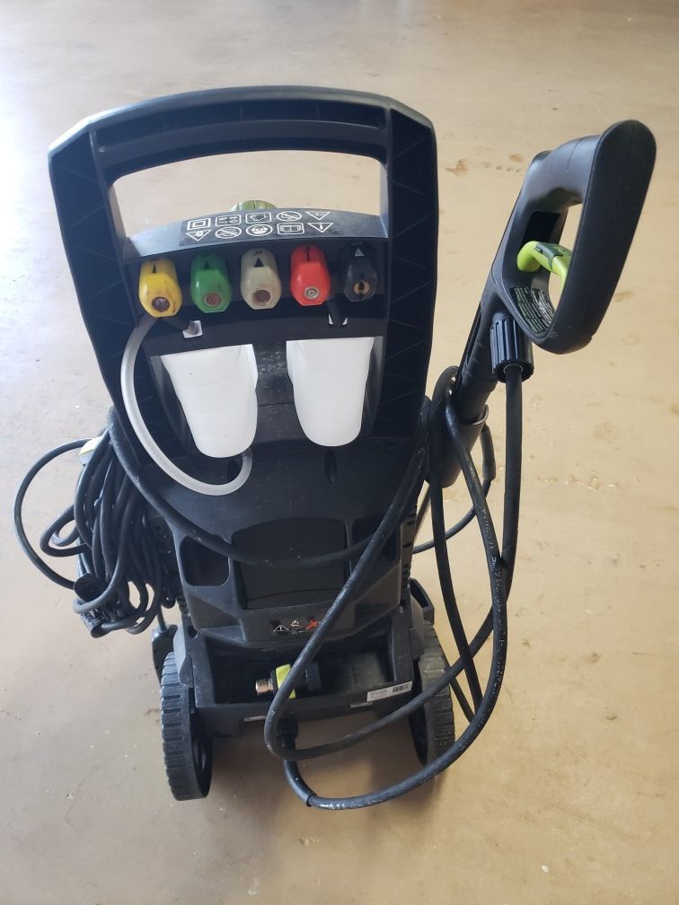 Sunjoe spx3000 Electric pressure washer 2030 psi with dual detergent
