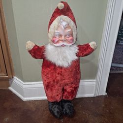 VINTAGE RUSHTON STYLE STUFFED SANTA