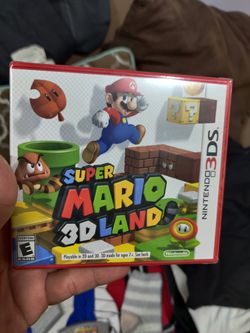 Mario 3D land 3DS new