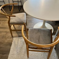 Wishbone Dining Chairs (2) - Table Not Included 