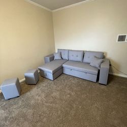 Sofa Bed Sectional-Reversible