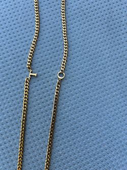 T and c chain necklace