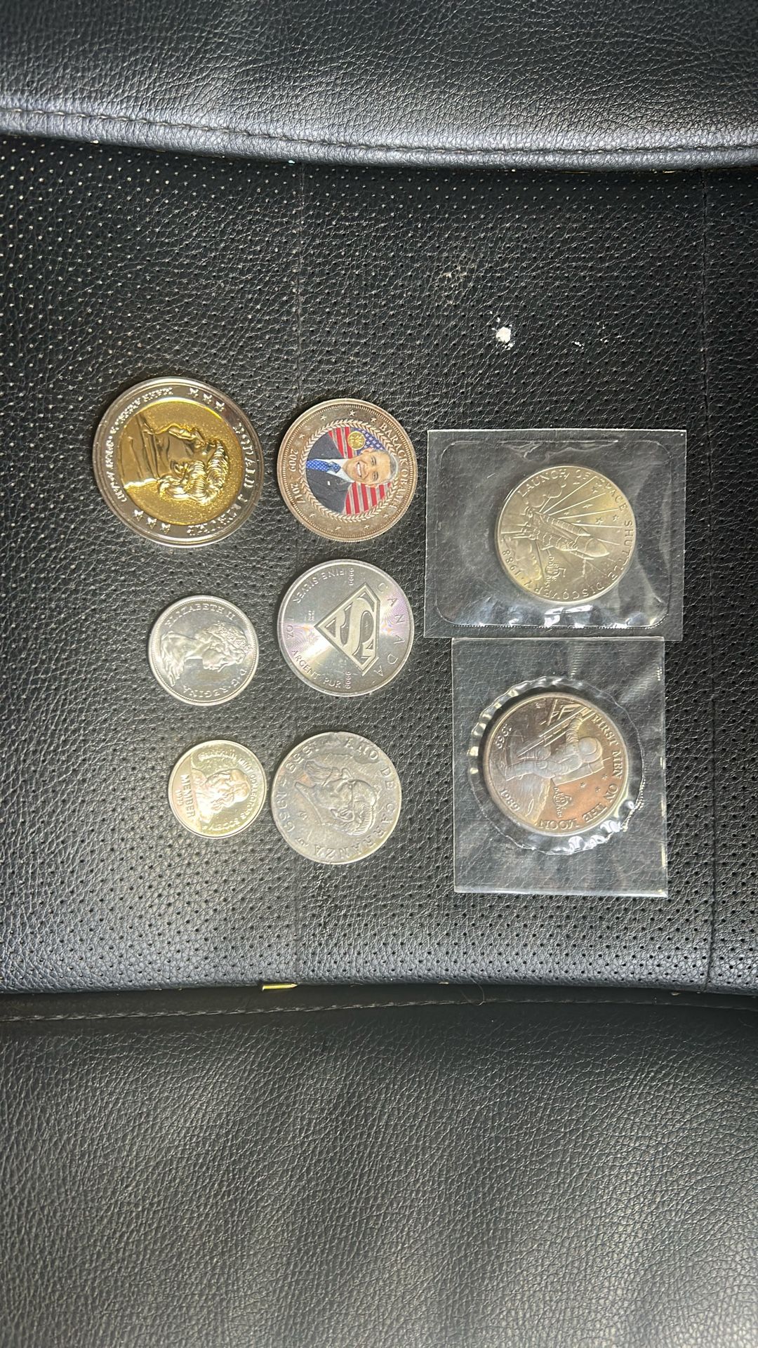 7 Ounces Of Silver Variety, Different Coins, All Individually $400 Priced