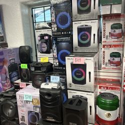 Bluetooth Karaoke Party Speakers 