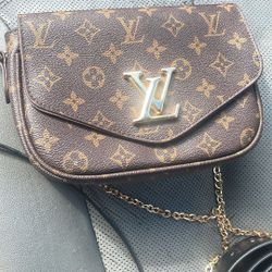 louis vuitton side satchel/Wallet Purse