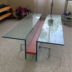 Coffee Table Glass And Chrome