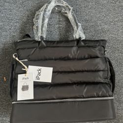 Puffy Travel Bag With Bag And Shoulder Strap 