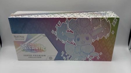 Pokemon Prismatic Evolutions Super Premium Collection Sealed New