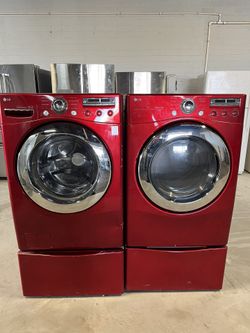 ๐ฅ LG ELECTRIC WASHER & DRYER SET WITH PEDESTALS! ๐ฅ