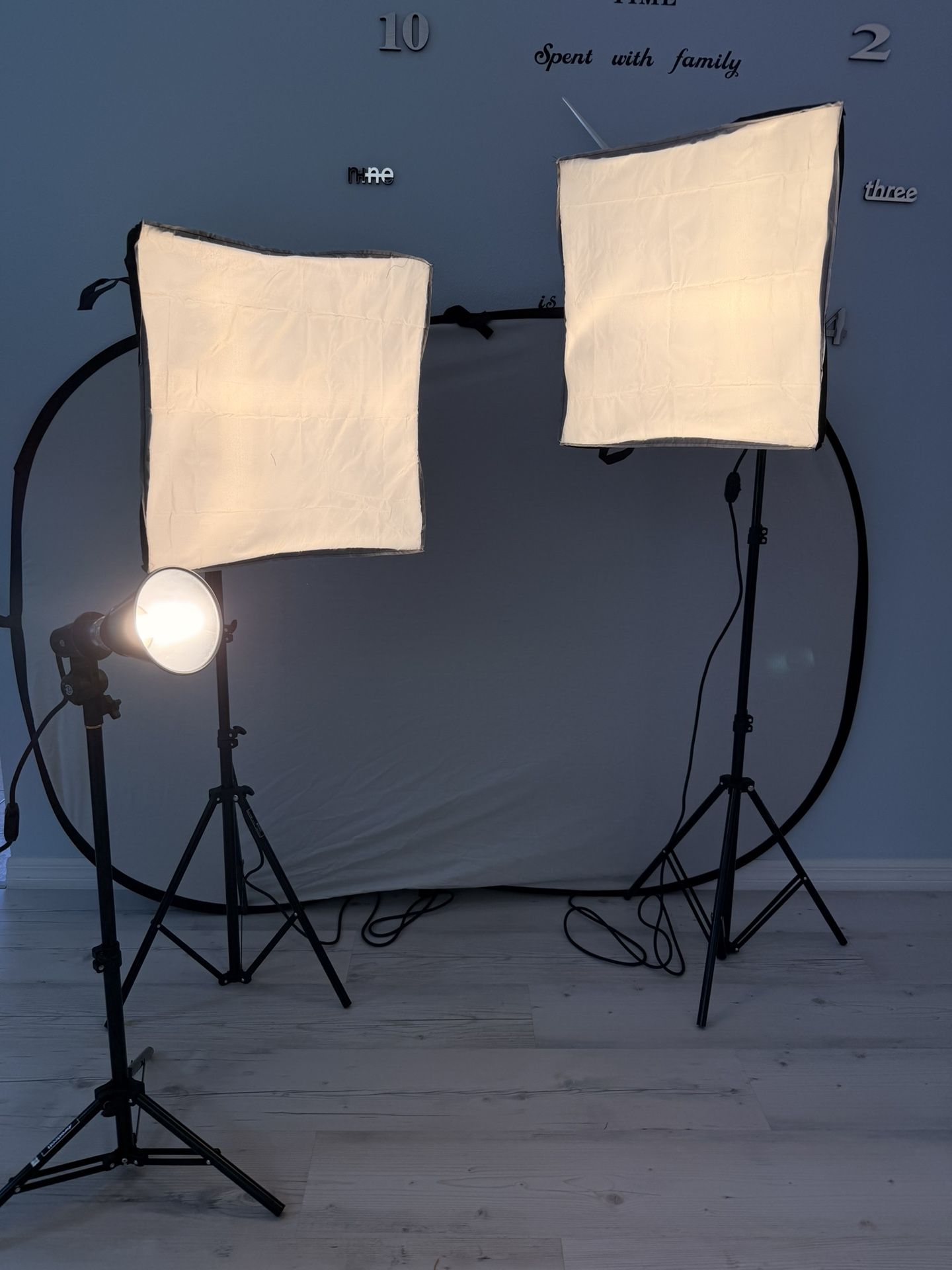 Studio Light Set For Photographer
