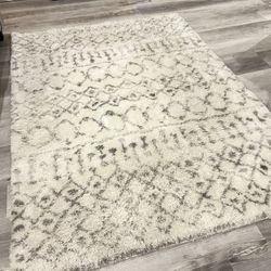 Grey - Cream Rug