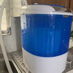 Portable Mini Washer With Spin Dryer