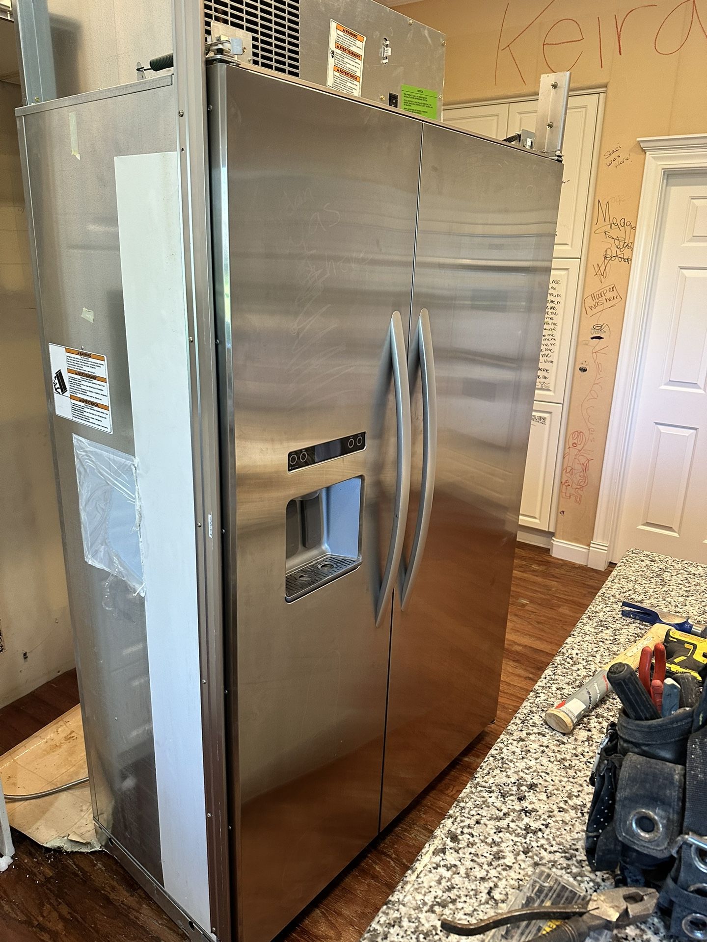 Kitchen Aide Built In Refrigerator 