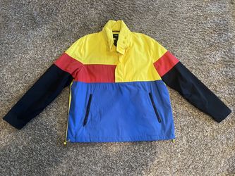 Color Block Windbreaker / Jacket