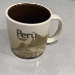 Peru espresso Starbucks cup