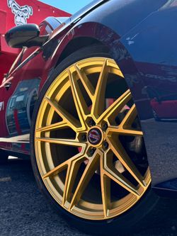20x9 Varis Wheels and Tires 245/35/20 Zeetex