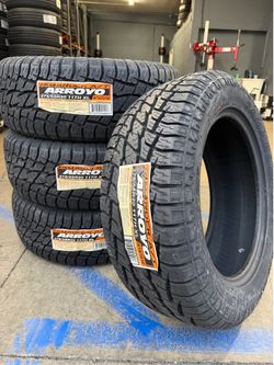 275/55/20 ARROYO AT 4 NEW TIRES INSTALLED ✅ INSTALADAS ✅ WE DO ALIGMENT