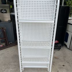 White 24” Store Merchandiser Shelf