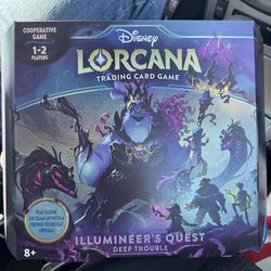 Disney Lorcana Ursula’s Return Illumineer’s Quest Deep Trouble