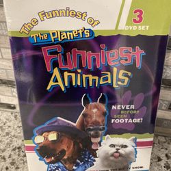 New In Box The Planet’s Funniest Animals 3 DVD Set