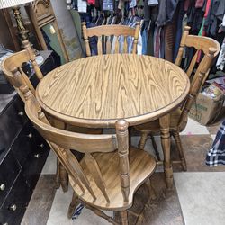 Table 2 Leaves 6 Chairs