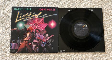 Daryl Hall & John Oates “Livetime” Vinyl Lp 1978 RCA Victor Records Original 1st Indianapolis Press Like New Vinyl Rock.