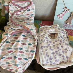 Baby Girl Swaddles 