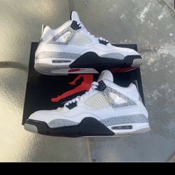 Jordan 4 White Cement 2016     Sz 12