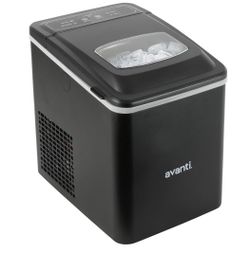 Ice Maker Mighty Ice Countertop Design Makes 26 Pounds of Bullet-Shaped Ice Cubes in 24 Hours, Digital Touch Controls and Self Cleaning Function, Incl