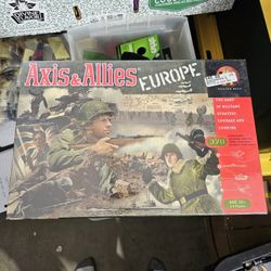 Axis and & Allies Europe Board Game Avalon Hill Sealed