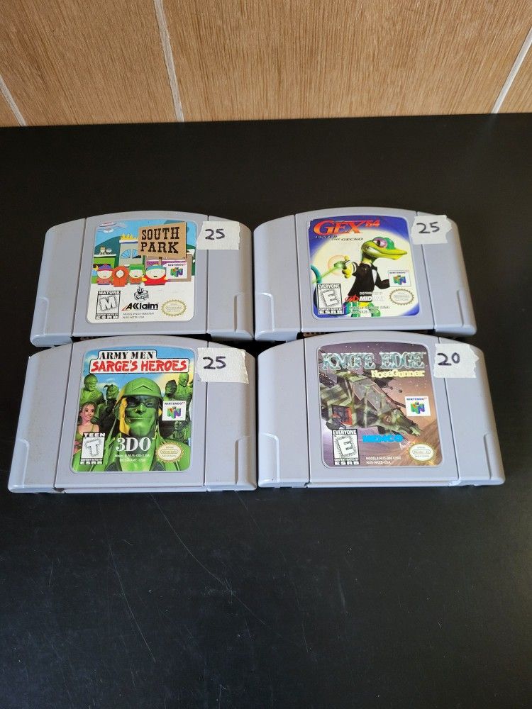 Nintendo 64 Games N64