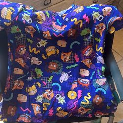 Rugrats scrub top size L