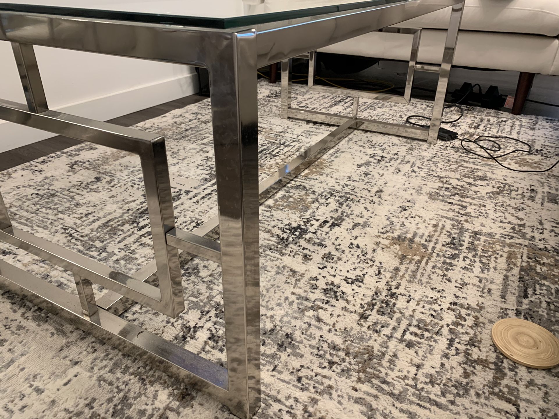 Glass Living Room Table