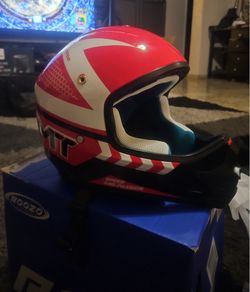 Youth dirt bike helmet. Size M