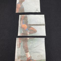 Men’s Jordan Shirt Black Jumpman Crew Neck Air Graphic Tee - Size XL