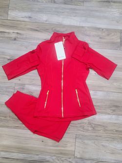 Lululemon red sets