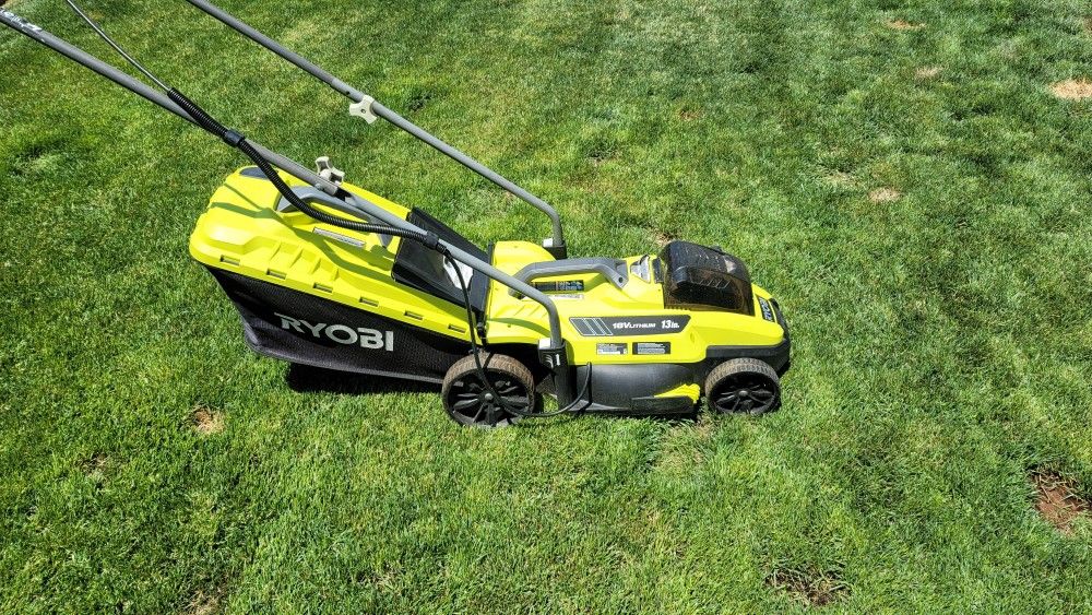 Ryobi 18v Lawn Mower