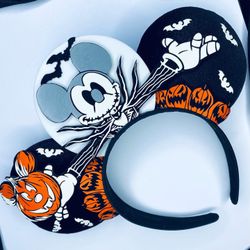 Mickey Jack Halloween ears