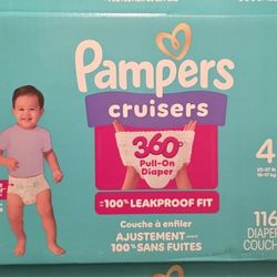 Pampers Cruisers Size 4