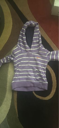 Nike Kids Striped Pullover Hoodie