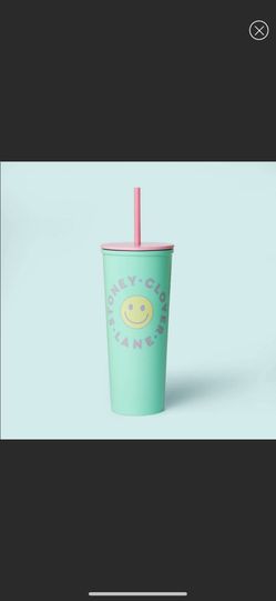 NEW STONEY CLOVER LANE X TARGET LIMITED EDITION 23oz STAINLESS STEEL TUMBLER GREEN