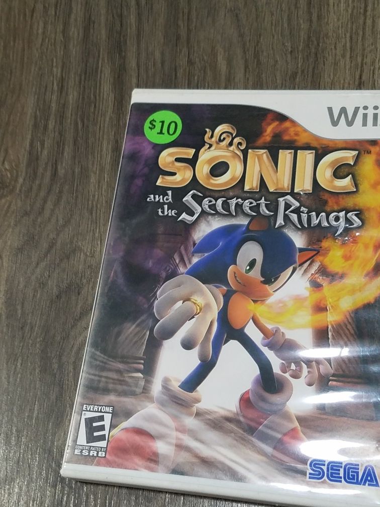 Sonic and the Secret Rings Wii